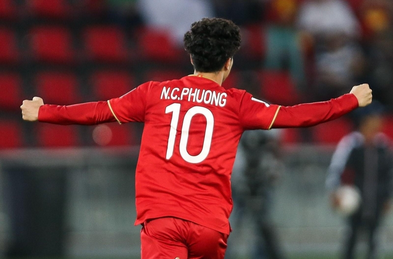 Công Phượng unexpectedly appeared on FIFA&#39;s homepage