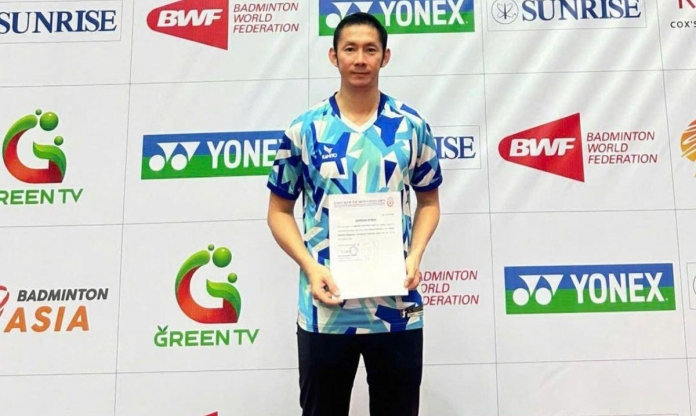 Nguyễn Tiến Minh giành HCĐ giải cầu lông thế giới ở tuổi 42