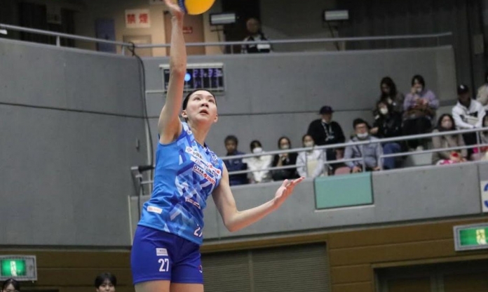 Phụ công Bích Thủy tỏa sáng trong trận đấu thứ 2 tại Nhật Bản