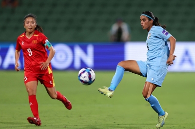 Indian fans collectively react after losing to the Vietnamese national team in the Asian Cup