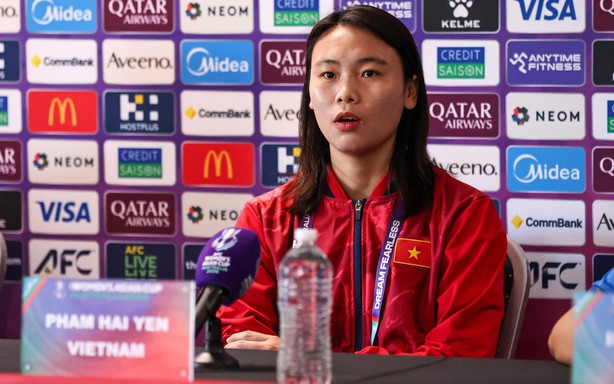 Forward Hai Yen: 'Vietnam team believes in victory against Chinese Taipei'