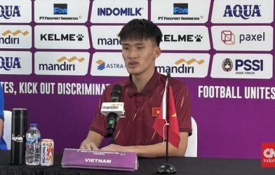 Vietnamese U17 defender makes surprising statement after draw with Indonesia
