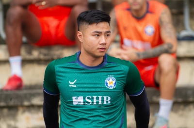 Former U23 Vietnam goalkeeper reveals how he helped Da Nang hold Ninh Binh