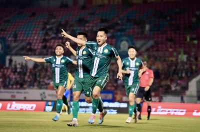 Without Cong Phuong and Minh Vuong, Dong Nai secures a resounding 5-1 victory over their opponent.