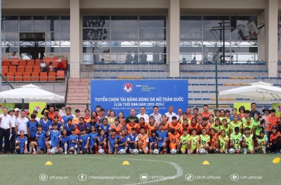 VFF seeks a new generation of talent for Vietnamese women's football