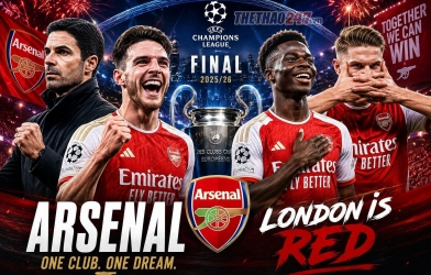 Arsenal's strongest lineup for the Champions League final: No less formidable than PSG!