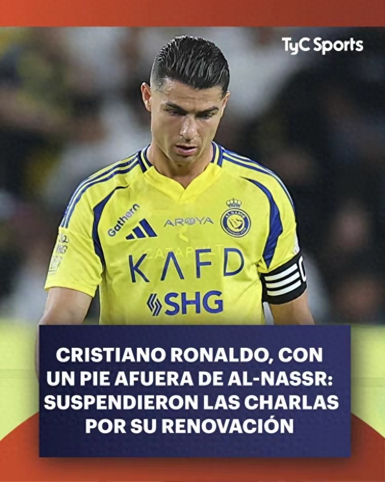The latest news on Ronaldo's contract renewal! TYC: Ronaldo's contract renewal has stalled Riyadh Victory is unhappy with 0 titles