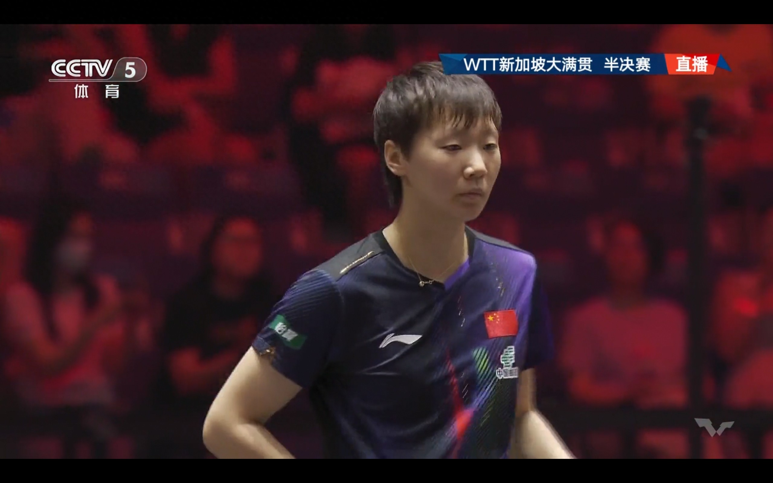 Live broadcast of the WTT Singapore Grand Slam semifinals: Wang Manyu vs. Winter, with today's schedule.