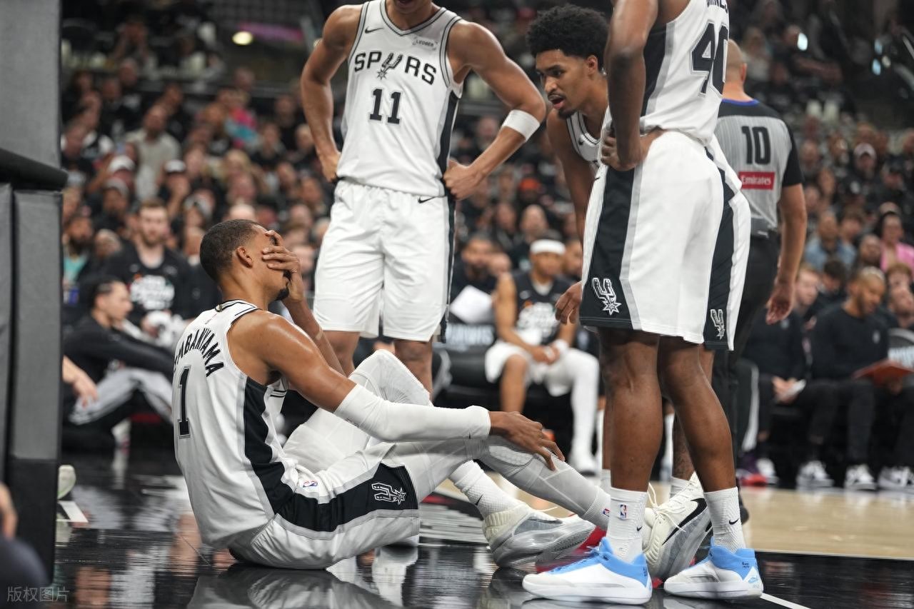 Wembanyama injured! Yang Hansen didn't play, Henderson scored 31 points, Trail Blazers beat Spurs to tie series 1-1