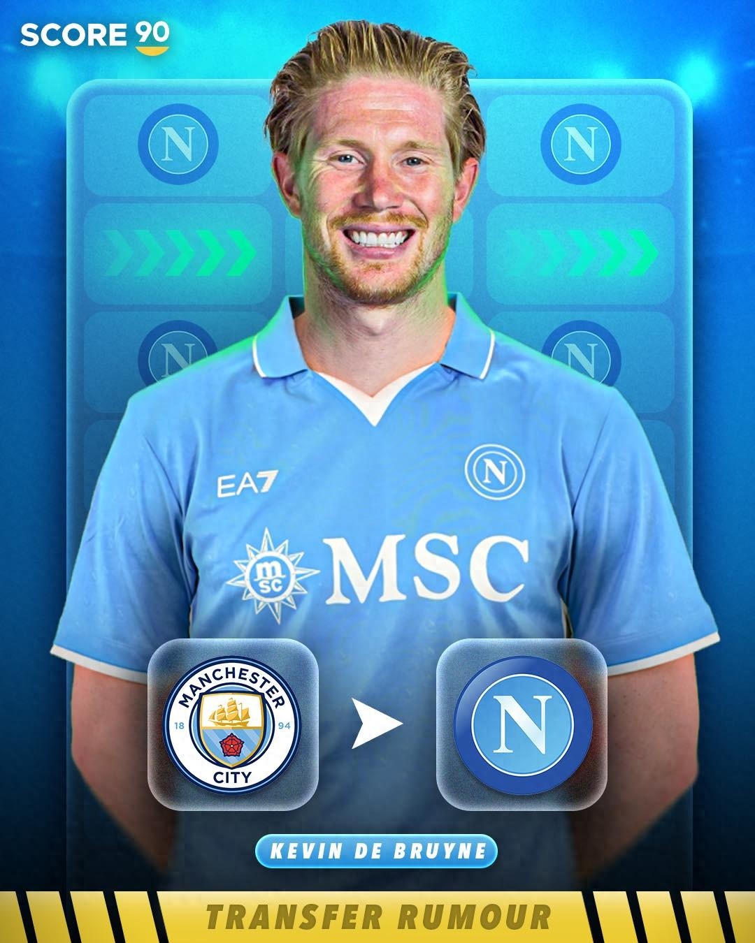 Napoli's free sign De Bruyne is blocked with an annual salary gap of 4 million euros Fans: It's better to go to the Saudi Super League