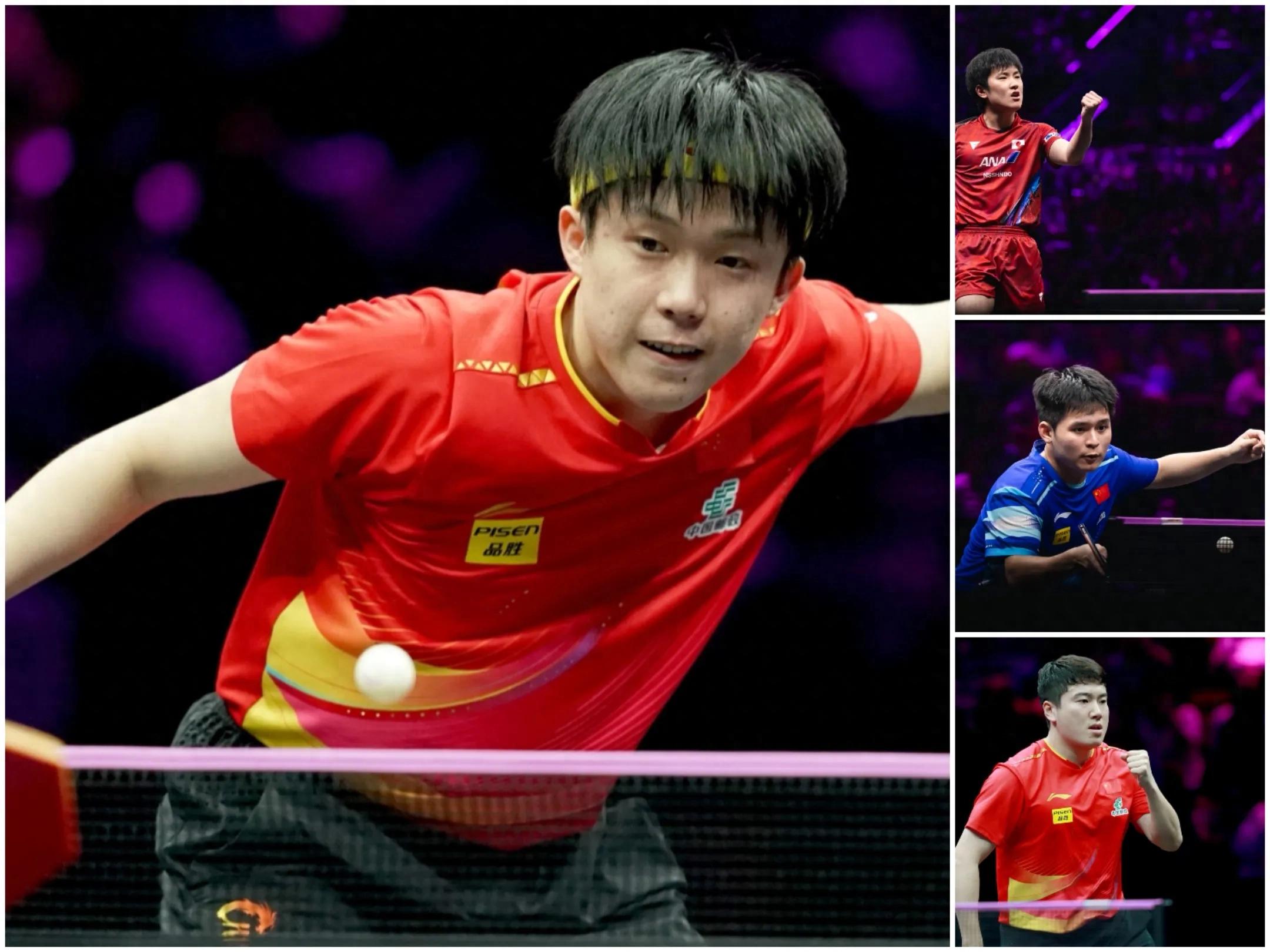 WTT Chongqing Station Men's Singles Semifinals Tomorrow Final Schedule National Table Tennis Encirclement and Suppression of Zhang Benzhihe CCTV five sets of live broadcasts