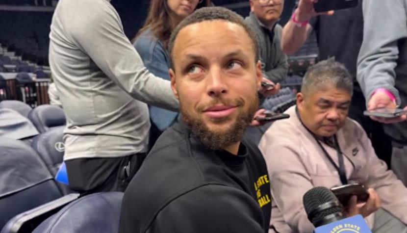 Curry's first voice after the injury: The injury caught me off guard and I had an emotional breakdown I won't rush back