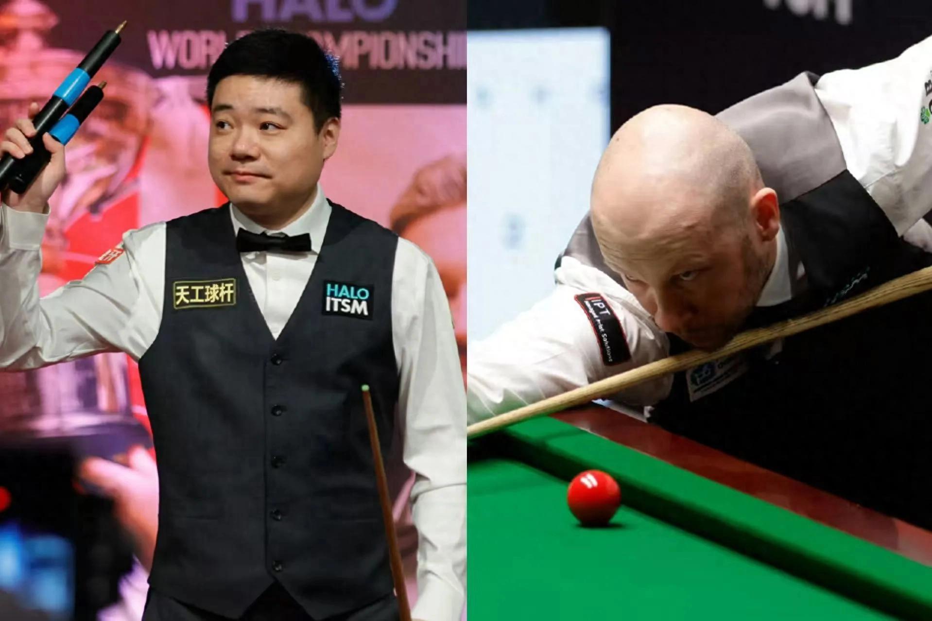 Another round of tours? Ding Junhui was 7-6 in the World Championships, chased 1-3 in the second stage, and Schulti 136 started