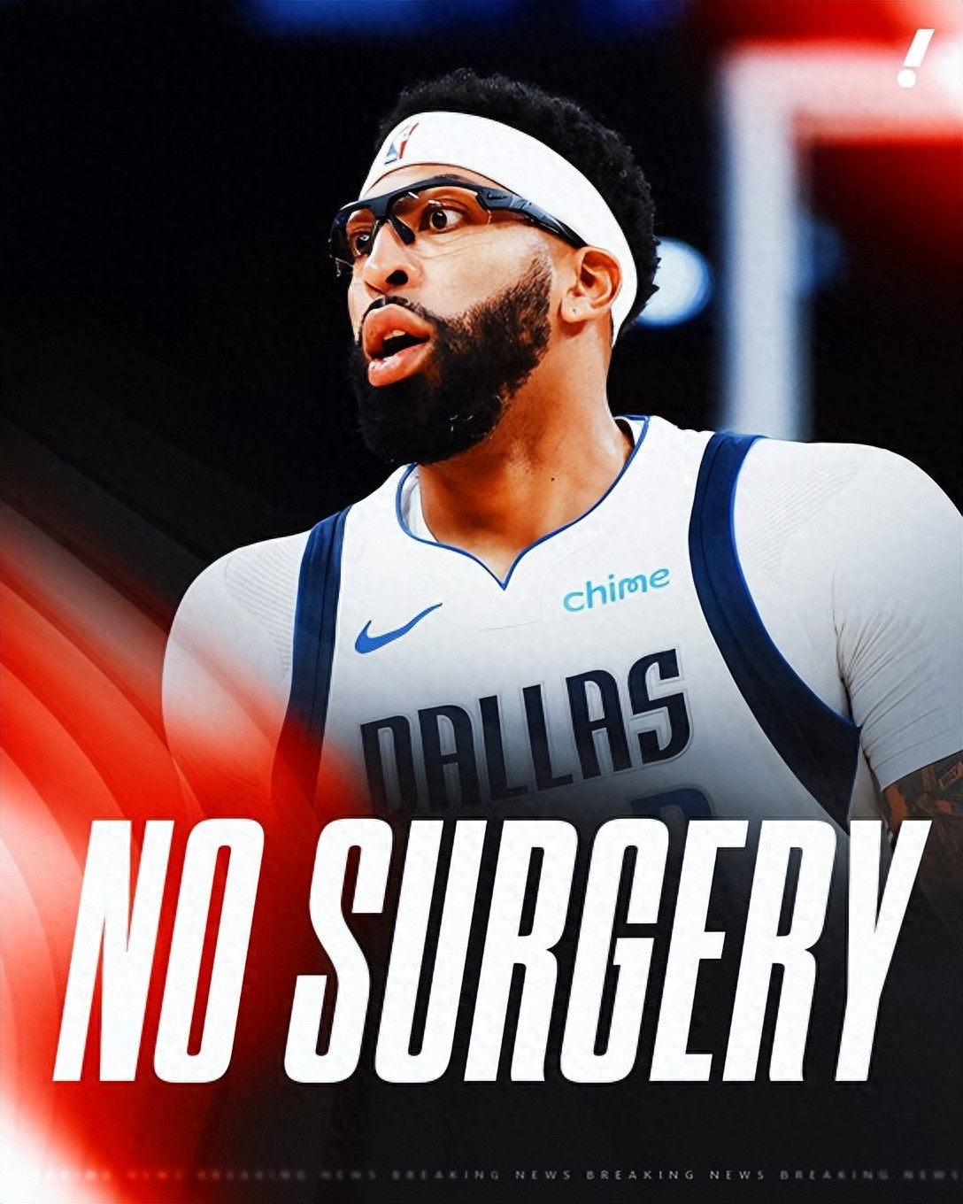 Shocking! Anthony Davis has suffered at least 285 injuries in total, with reports saying his reexamination may take place with a new team.