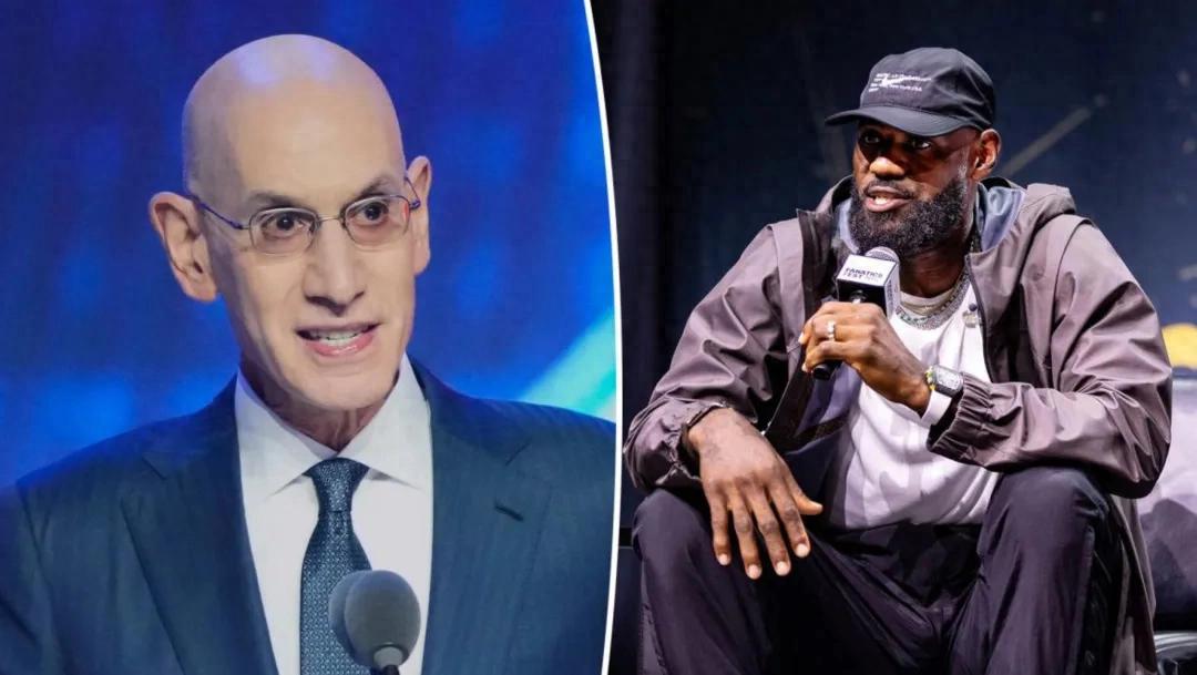 A rare moment in history! The NBA commissioner is urging LeBron James to make a decision.