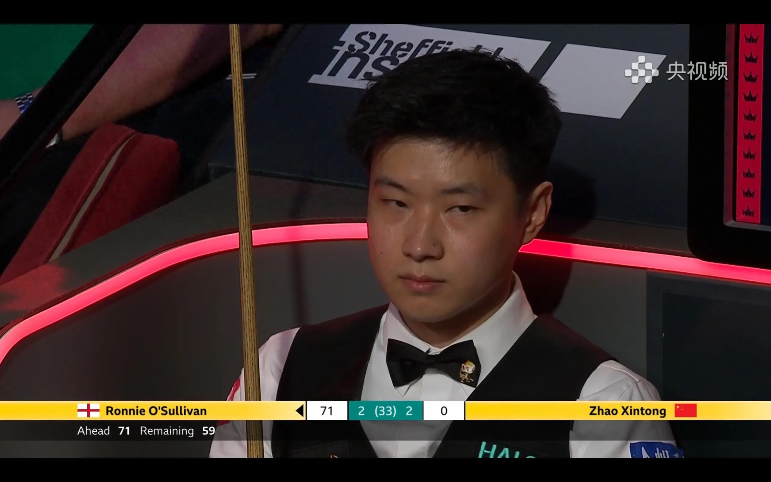 Snooker World Championship Tomorrow (5.2) schedule Zhao Xintong VS O'Sullivan CCTV live broadcast