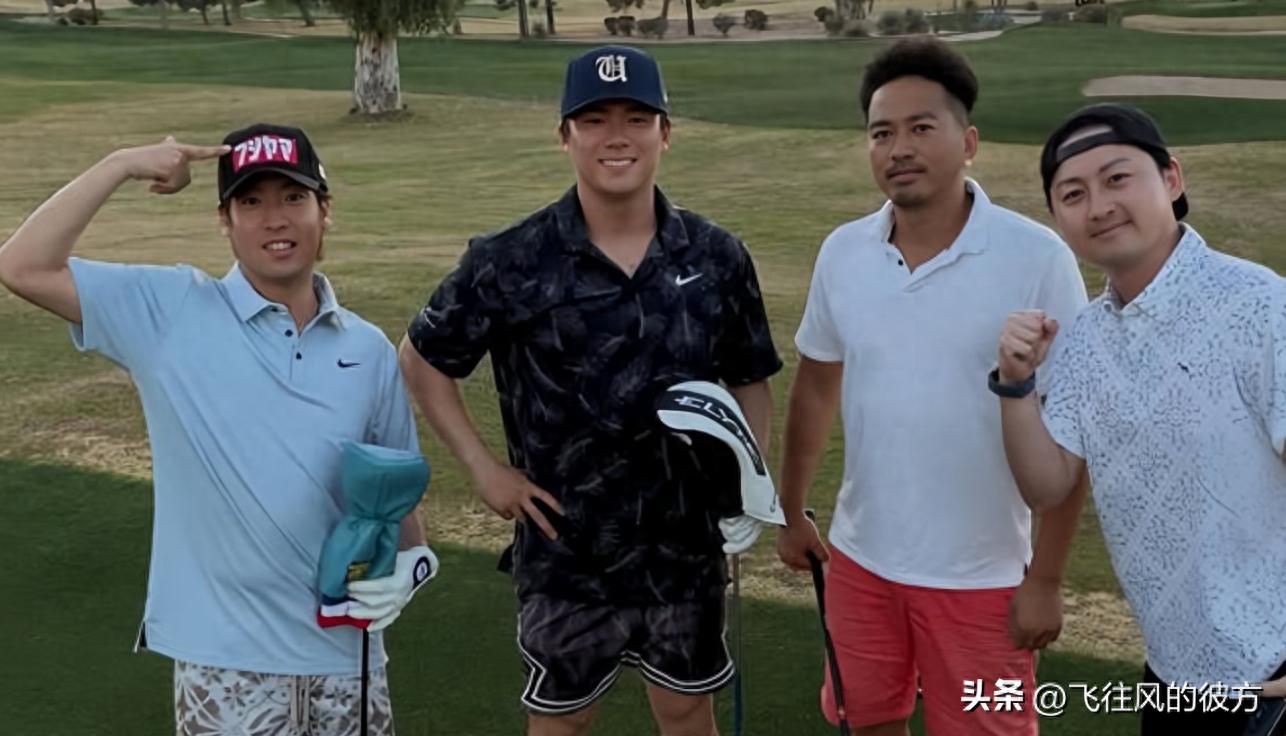 Yoshinobu Yamamoto's smooth golf swing before spring training draws praise for resembling his pitching mechanics.