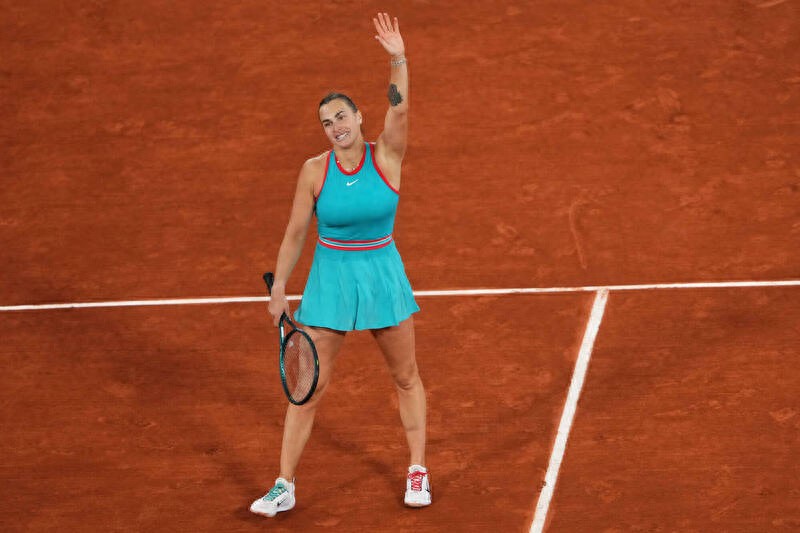 Sabalenka's quick victory in the first round of the 2025 French Open took her first step towards her first clay Grand Slam title