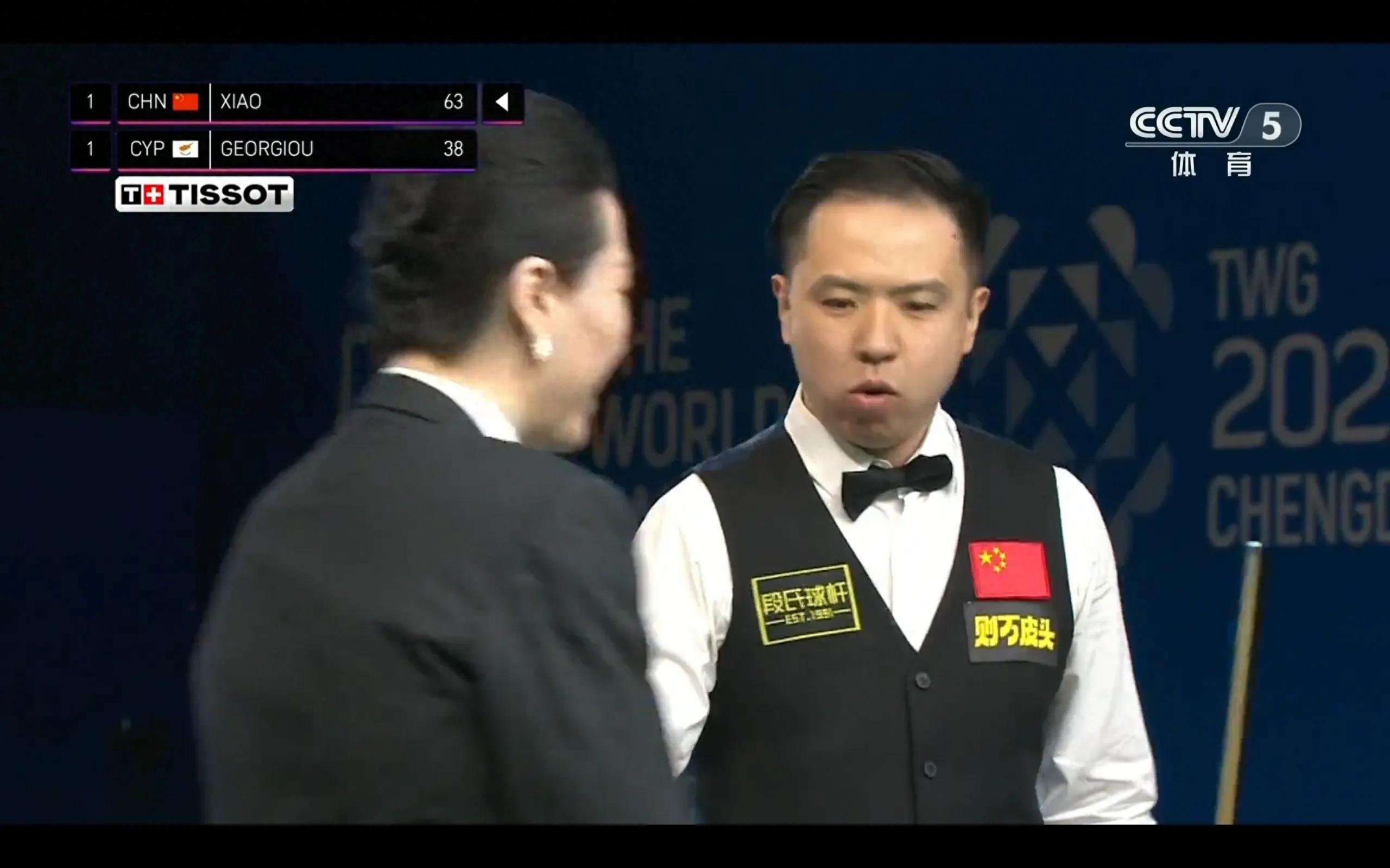 Xiao Guodong defeated George Wu 2-1, securing the 23rd gold medal for the Chinese team at the Chengdu Universiade.