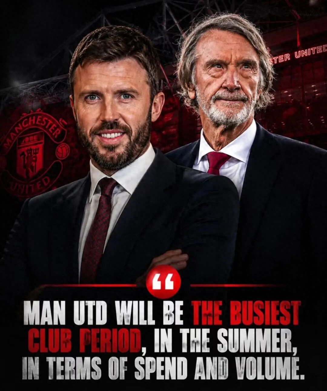 Manchester United are set to become the biggest spenders in the Premier League this summer, with investment likely to exceed £240 million as they aim to break a 100-year club record in pursuit of the title.