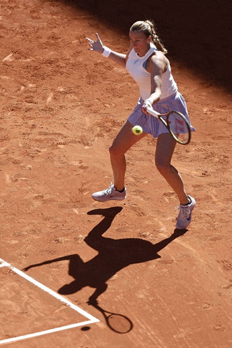 Bid farewell to Czech star Kvitova, who returned to 4 consecutive defeats after giving birth, and advanced to the women's singles round of the 2025 Rome station