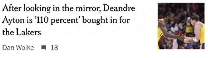 The Lakers' starting center reflects and admits the problem lies with himself, no longer dragging the team down.
