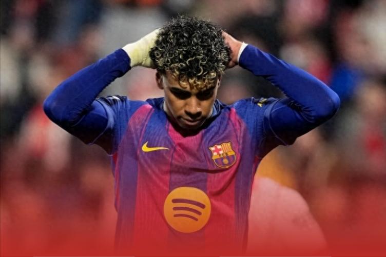 1-2! Barcelona gave a big gift on the first day of the Lunar New Year, losing the top spot as Aimar missed a penalty and a one-on-one chance.