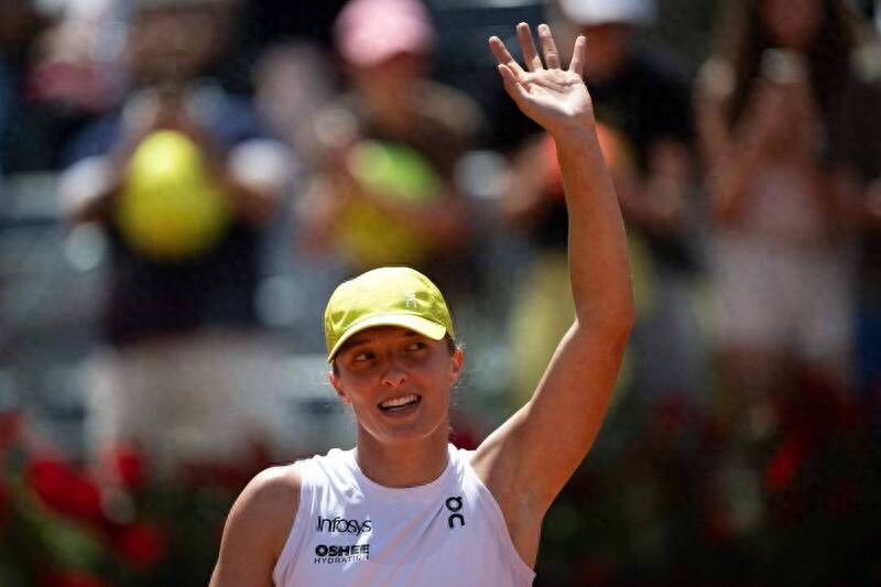 Swiatek made a strong start at the 2025 Rome Tennis Tournament and took the first step towards a fourth title in the history of the tournament