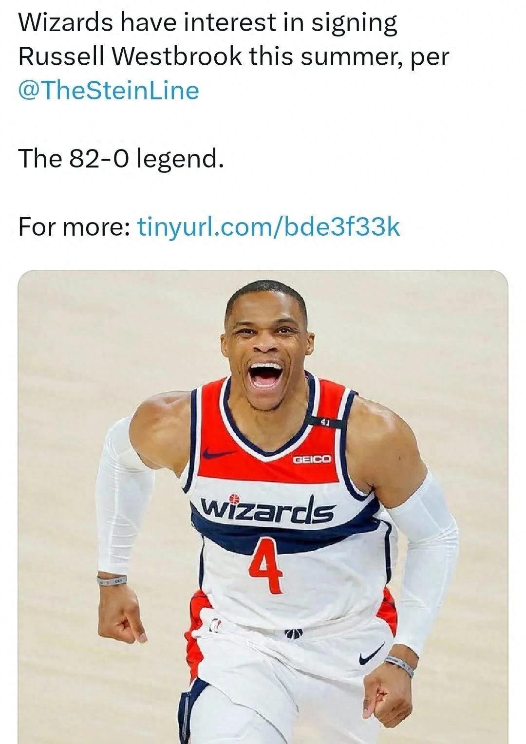 Five years! A full five-year absence! An Eastern Conference contender is interested in bringing back Westbrook.
