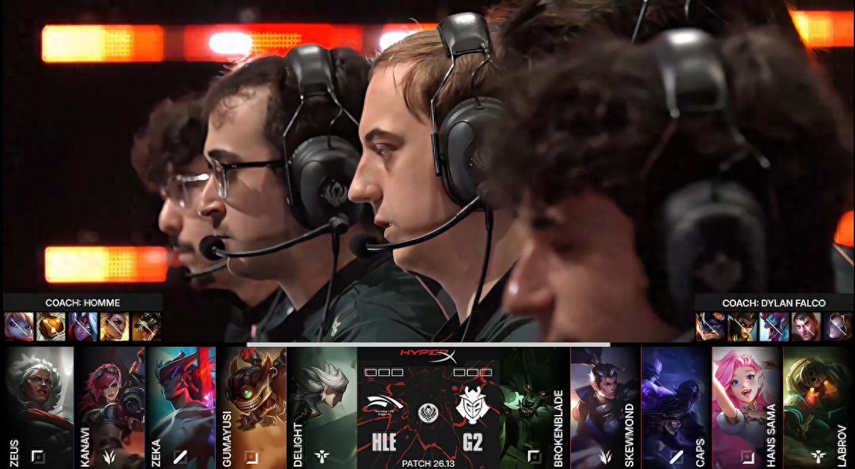 LOL-MSI: HLE's "dimension reduction strike" teamfights were a thing of beauty, as they swept G2 3-0 to advance to the winners' bracket final