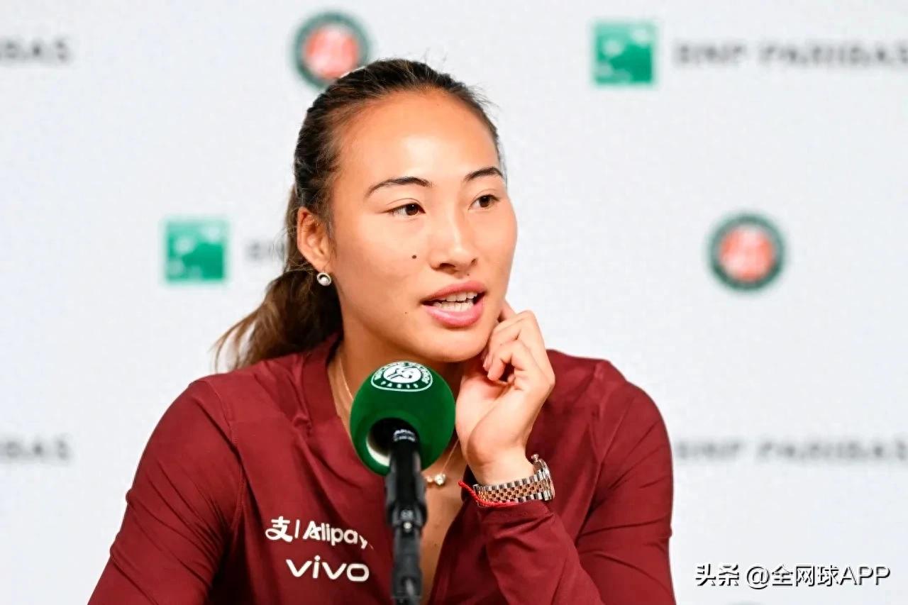 Zheng Qinwen: The performance in the third round scored 7.5 points, and the self-evaluation of emotional processing has improved