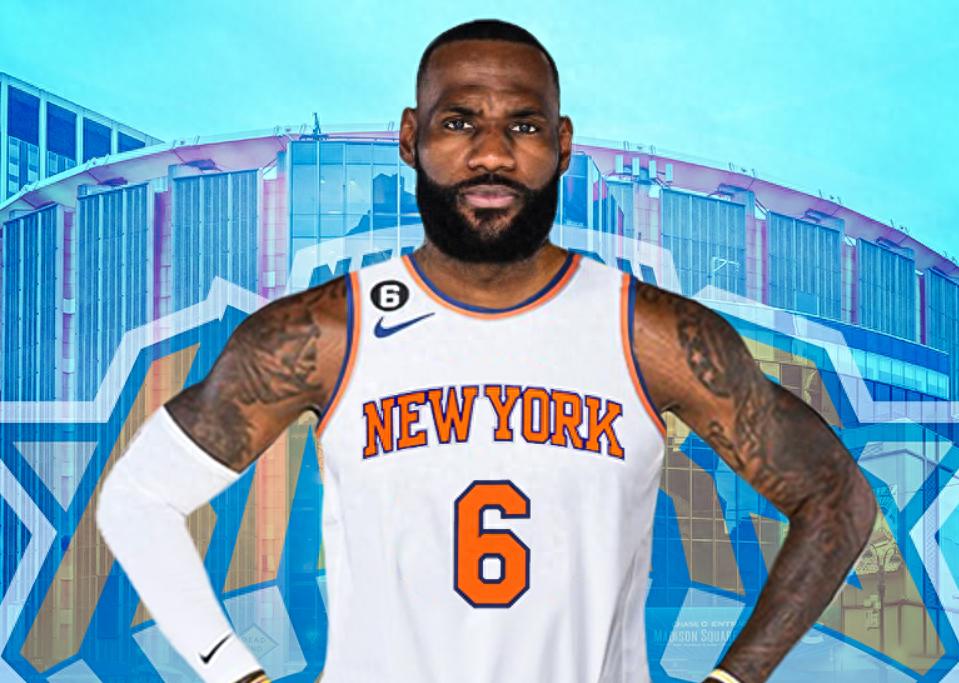 Is James most likely to join the Knicks? The Cavaliers remain the top favorite destination, Warriors fourth, Rockets seventh.