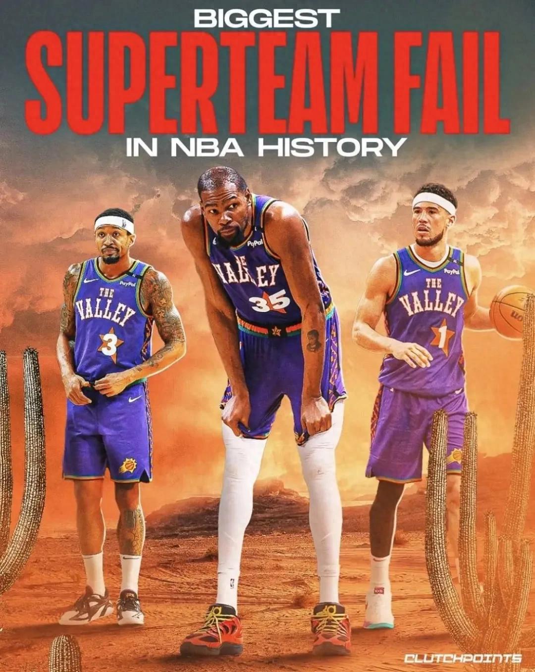 It's over! Restart the Durant trade! The worst superteam in the NBA