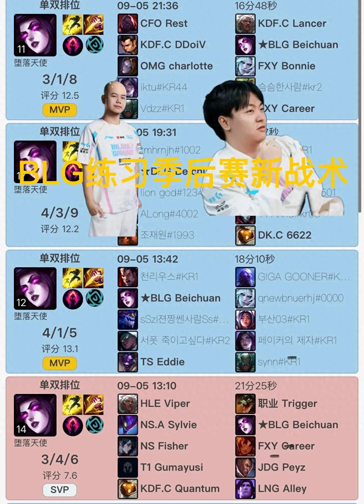 &#34;BLG&#39;s new Korean server training tactics revealed&#34; went viral, with Beichuan intensively developing strategies while Shadou stagnates