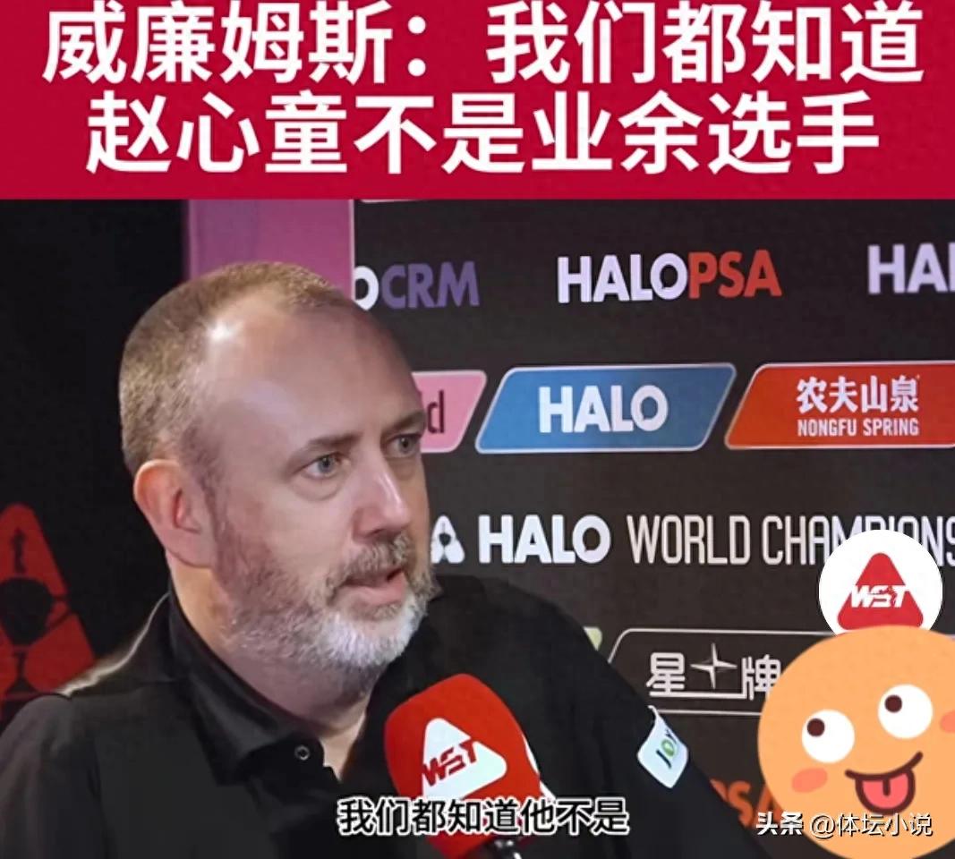 The world champion's speech sparked heated discussions! Mark Williams: Zhao Xintong is not a true amateur