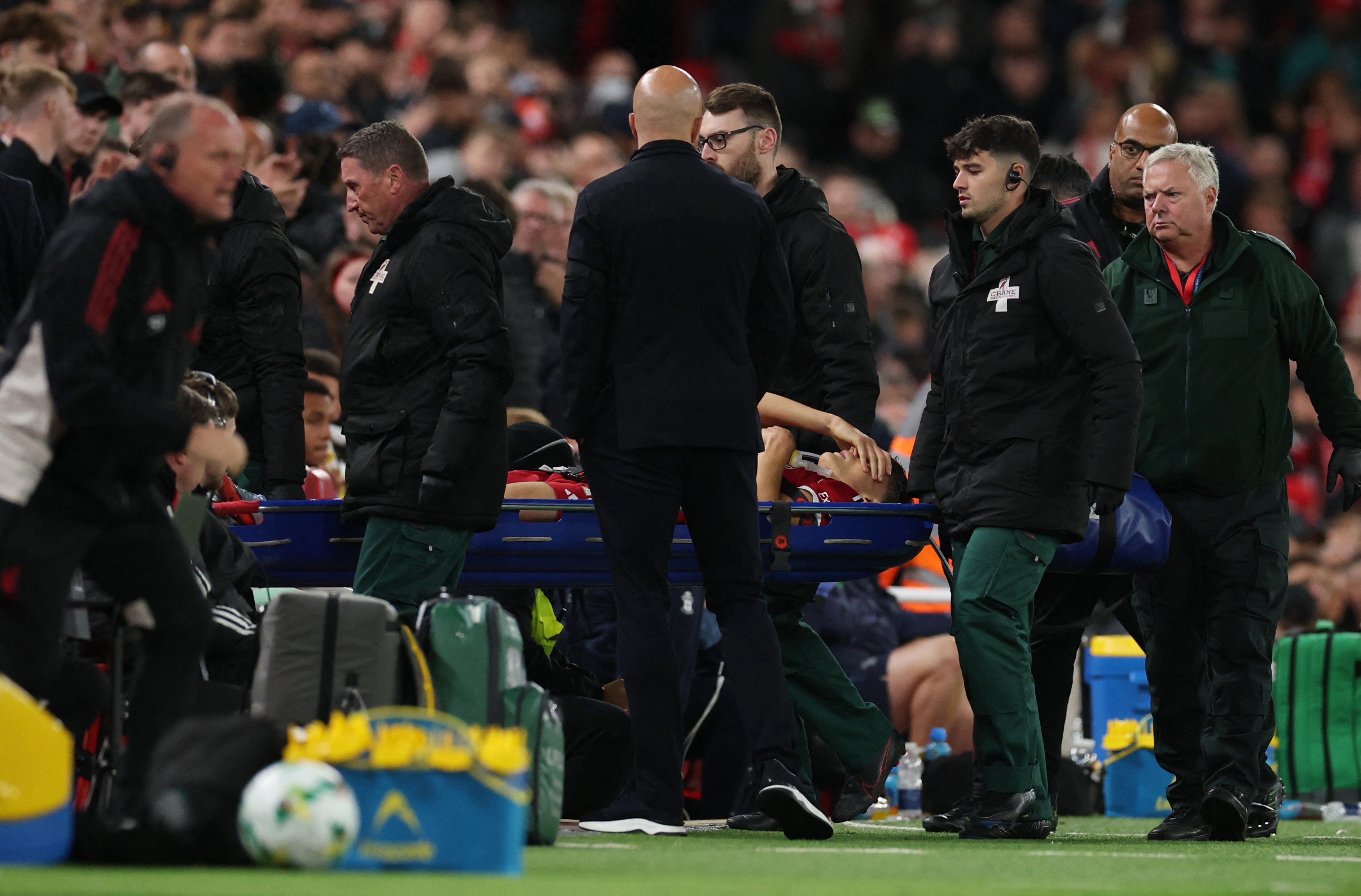 Liverpool signed an 18-year-old center-back for €31 million this summer, but he suffered a serious injury in his debut and is out for the season.