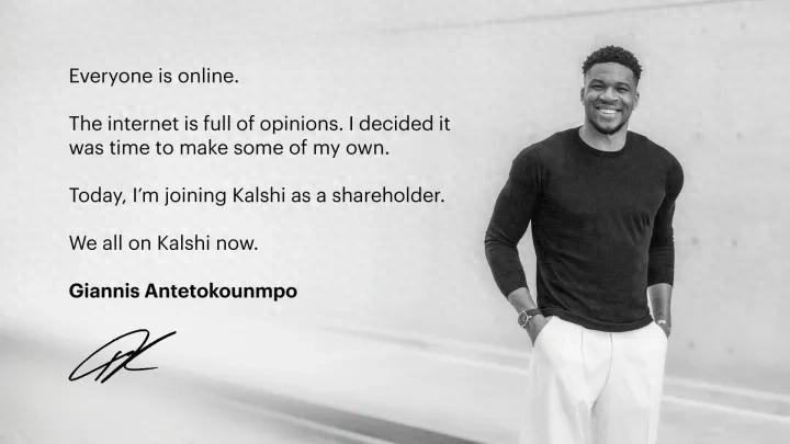 Announced signing! Hello, Giannis! Completely dominated the entire NBA