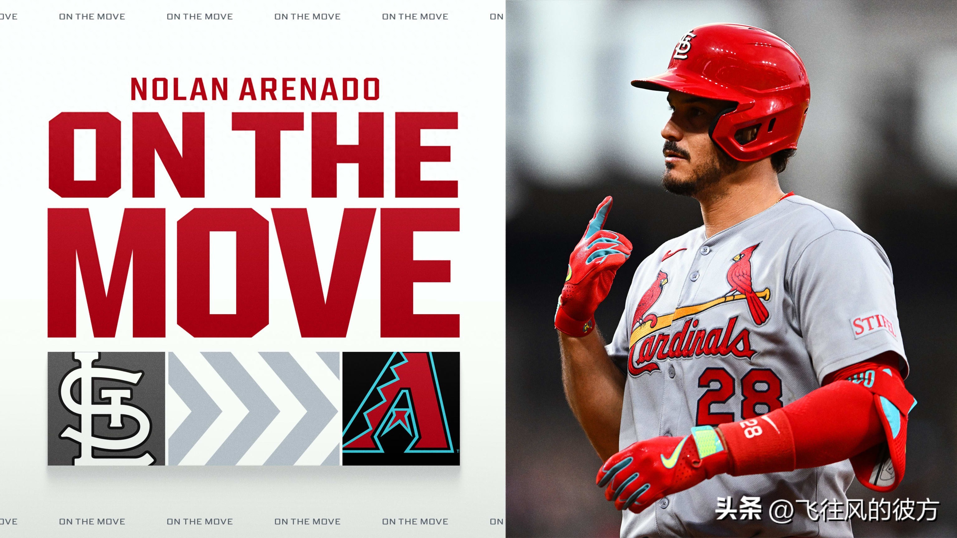Diamondbacks acquire ten-time Gold Glove winner Arenado; Cardinals receive rookie right-hander