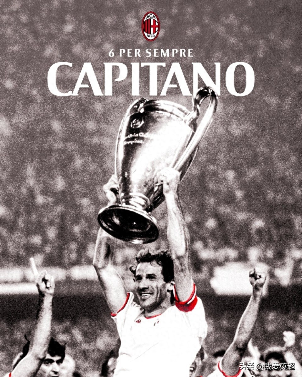 Italian legendary star Baresi passes away at 66, spent entire career at Milan, won World Cup.