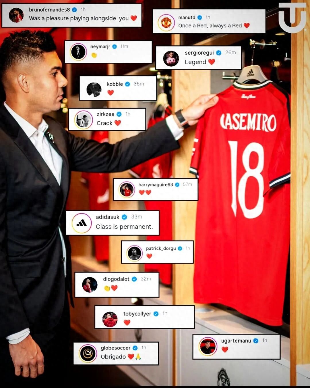 Manchester United officially announced Casemiro's departure this summer! The reason revealed in advance, new rising star likely to benefit from contract extension