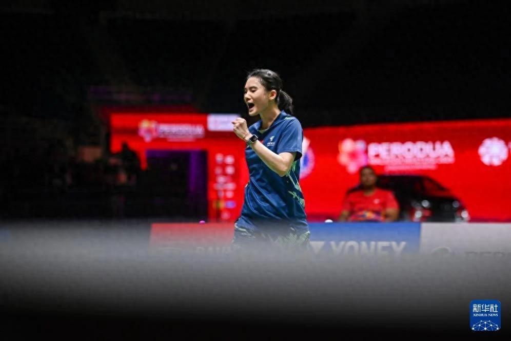 Defeating Akane Yamaguchi, Han Yue took the lead in the women's singles final of the 2025 Malaysia Badminton Super 500 Championship