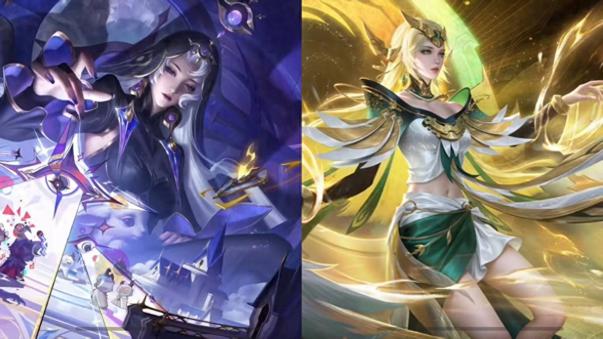 Comparison of two Sea Moon legendary skins: Truth Prophet's effects are top-notch, but are Golden Sand Sun's details lacking?