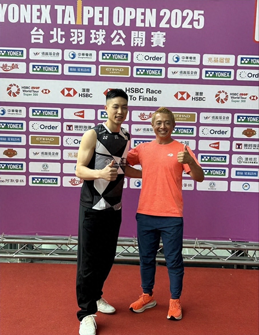 Zhou Tiancheng fought for the record of the most men's singles championships in Chinese Taipei, and there is a reason why he is connected with a doctor physical trainer