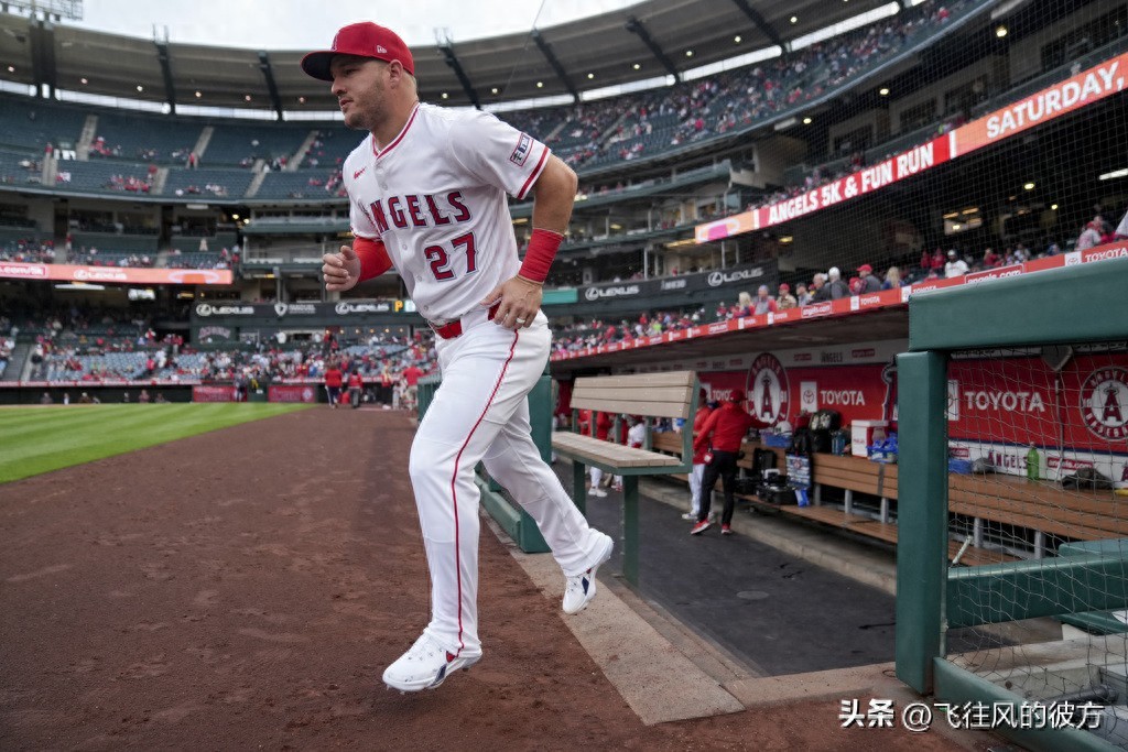 Los Angeles Angels star Trout is on the injury list with a bone contusion in his left knee