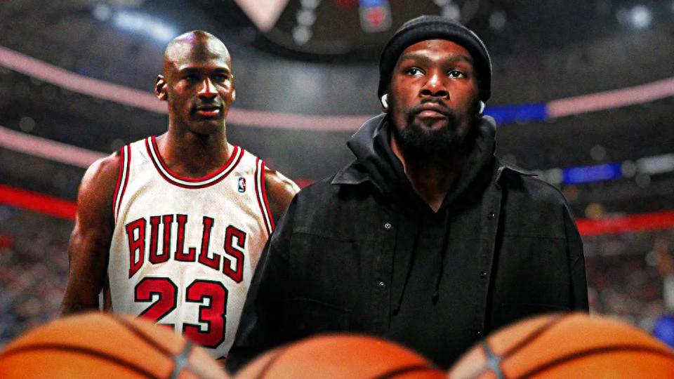 Durant is just 26 points away from surpassing Jordan! He responds: I want to make defenders feel fear like MJ did.