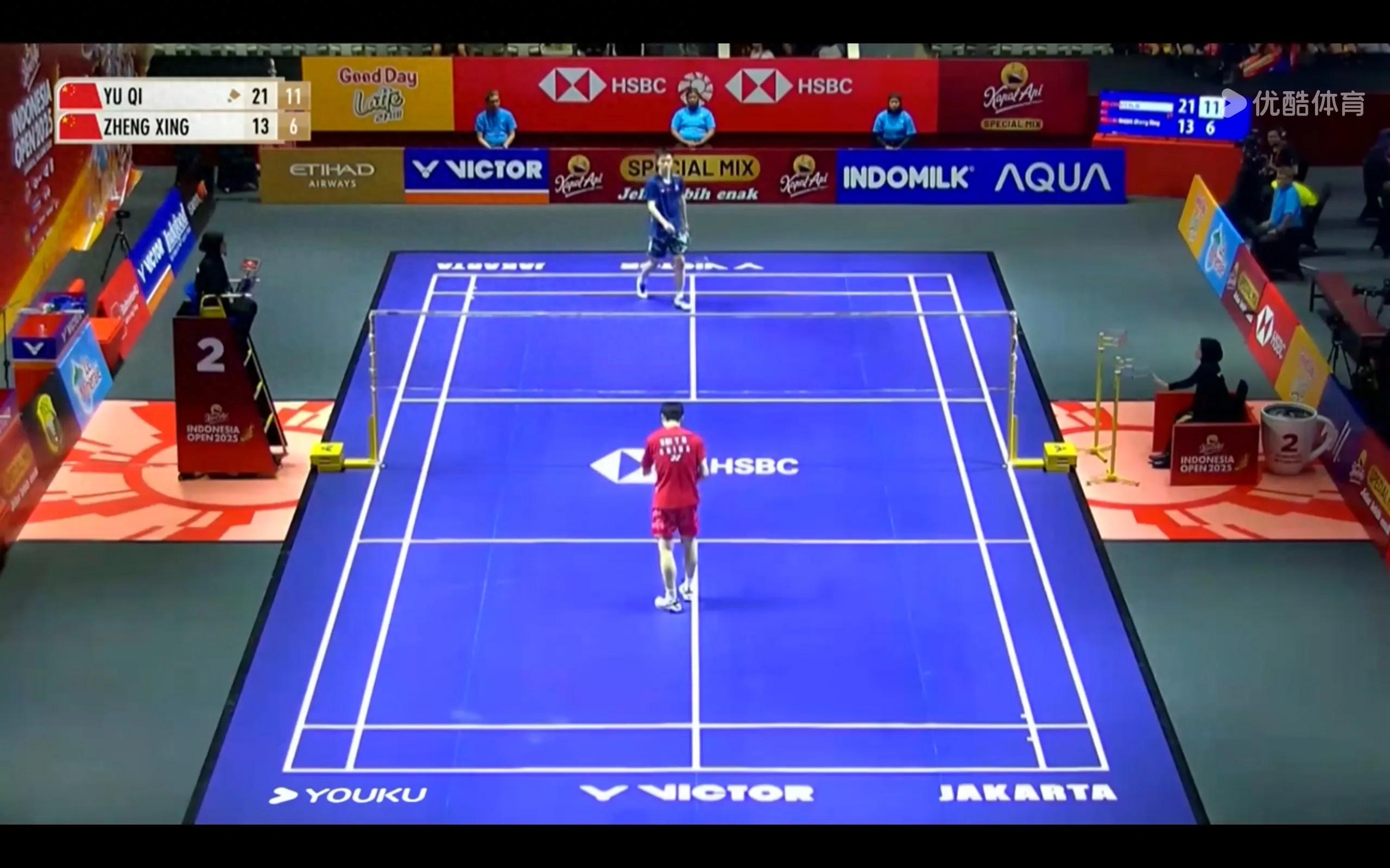 The latest report of the Badminton Indonesia Open National Feather 4-3-2 TBD Men's Doubles were all wiped out