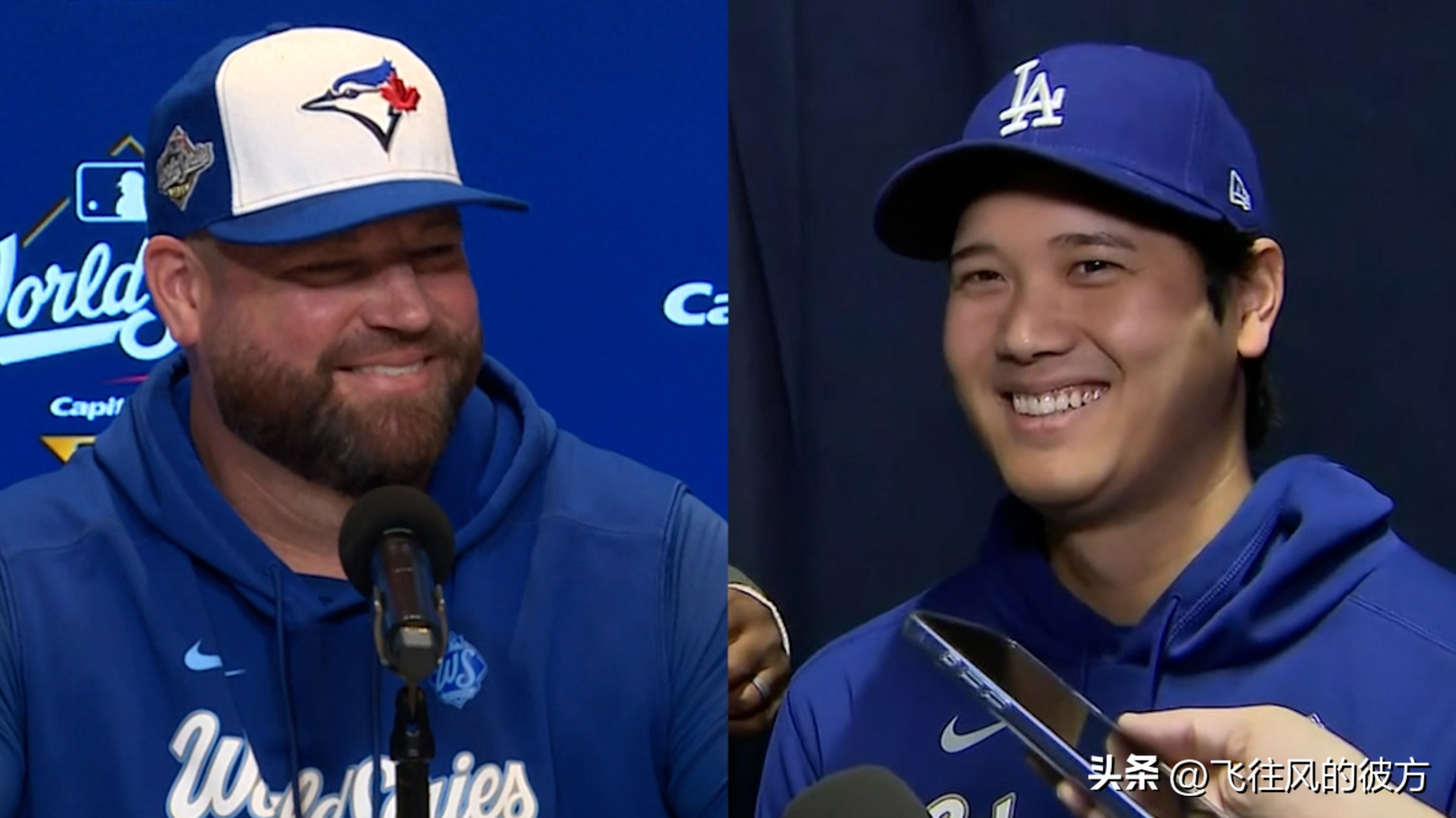 Blue Jays manager humorously asked Shohei Ohtani to return a Blue Jays cap and a custom dog jacket but was laughed off.