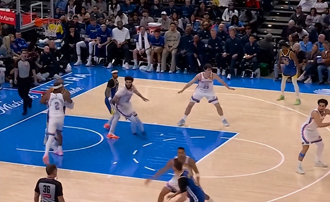 15 free throws, 14 made! Alexander only 6-of-15 but still scored 27 points, Thunder beat Warriors to extend winning streak to 5.