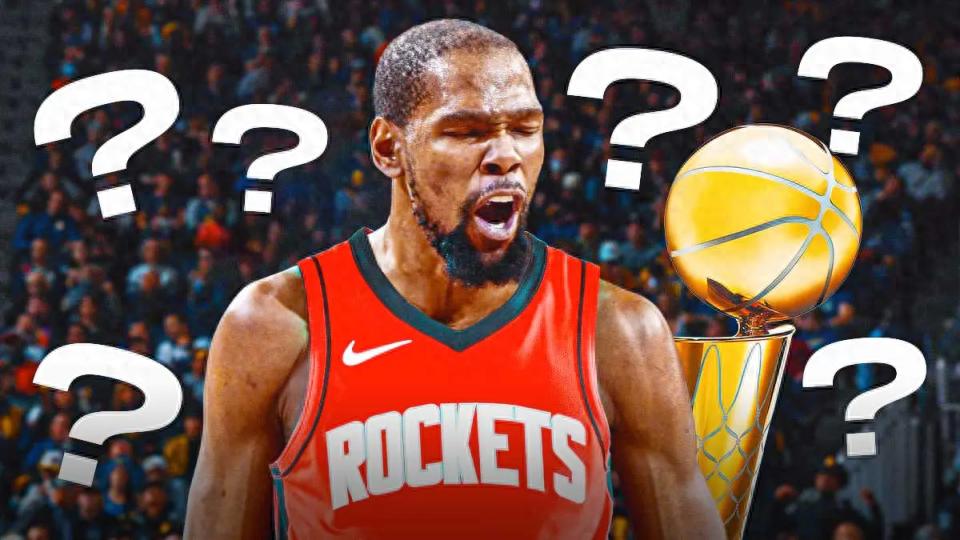 Both parties want to test the waters first? Reports suggest that the Rockets do not intend to go all out to re-sign Durant, and KD is not insisting on a max contract.
