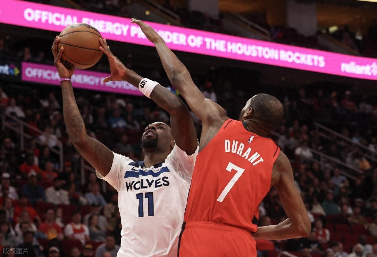 Death still reigns! Durant scores 39+7, Sengun records a big double-double, Randle nets 39 in vain, Rockets defeat Timberwolves